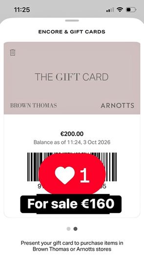 gift card