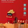 NEW SALE | Popcorn Maker 1200W, Home Hot Air Popcorn Machine, Healthy & Fat-Free, Easy to Clean & Use, Best Theater Popcorn Popper for Movie Night,Parties, Kids Birthday Party Favorites, Red Image 4