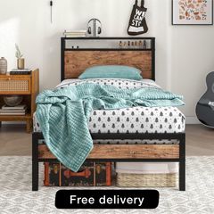 3ft Single Bed Frames Solid Metal Bed Frames