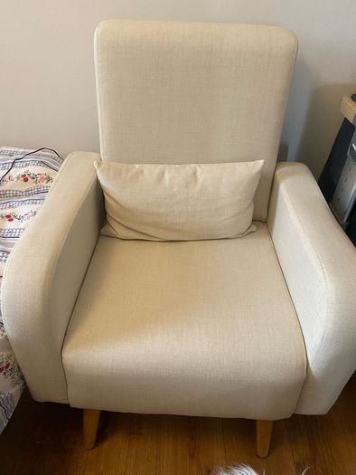 Beautiful Cream Armchair