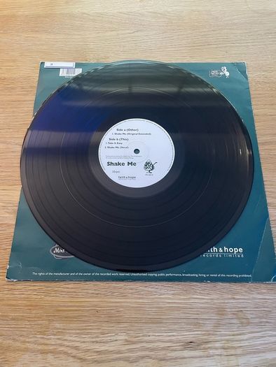 Mint Royale - Shake Me - 12" Vinyl Single - 1999 Faith & Hope Records