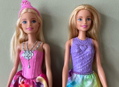 Pair of Barbie Princess Dolls