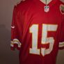 Kanas City Chiefs NFL #15 Mahomes Jersey - Medium On Field Size Image 3