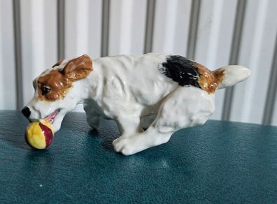 Rare Vintage Royal Doulton Jack Russell Terrier Dog Figurine