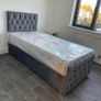 New Double & King Size Bed Frame With Drawers Storage Image 6