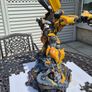 battle damaged bumblebee 3d printed and custom painted Image 5