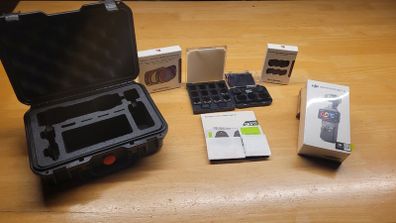 Brand New dji Pocket 3 Camera, Freewell Filters & Flight Case