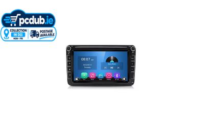 8" 2 Din Car Stereo Radio 2+64G CarPlay Car Multimedia Player For Seat VW Golf Skoda