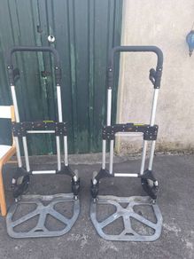 Two hand trucks