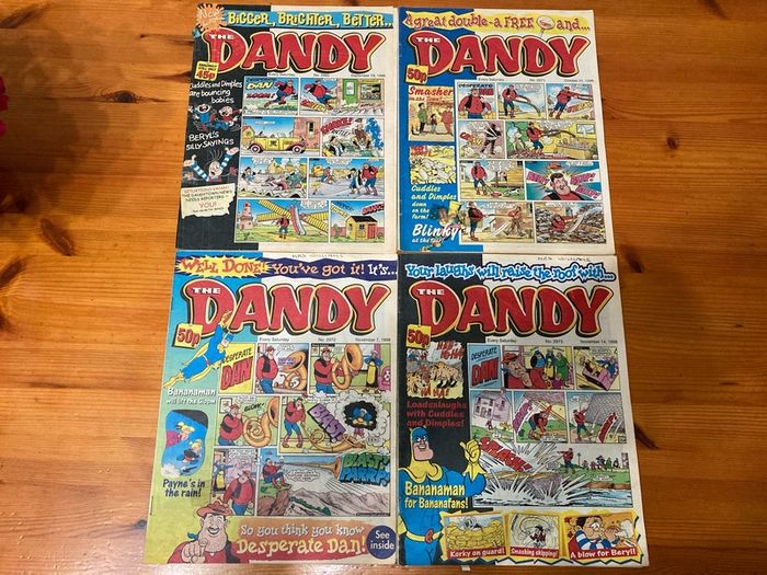 Comics: 'The Dandy' 1996,1997 and 1998 (52 numbers)