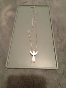 New bridge silver Angel necklace