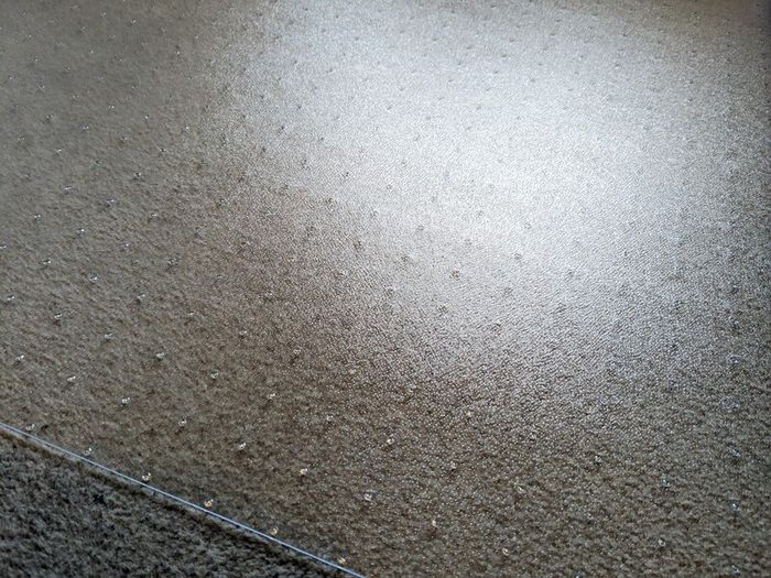 Marvelux transparent PVC chair mat for carpets (Made in UK)