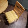 Wooden table and chairs Image 5