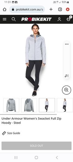 Under Armour - Storm1 Coldgear Tracksuit - Size XS - Brand New RRP 200