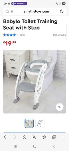 Toilet Training Seat with Step