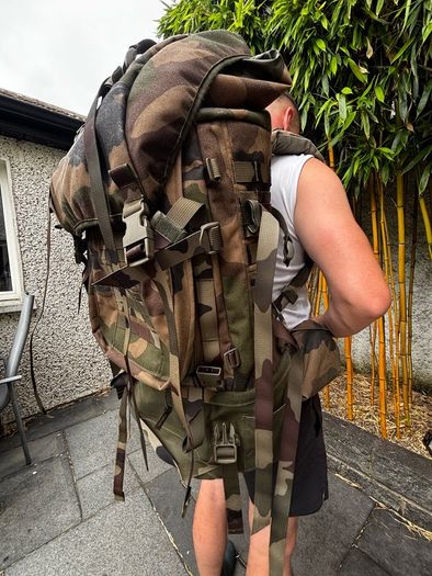 Genuine French Army F3 surplus backpack in good condition