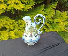 Large blue washing jug postage possible