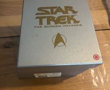 star trek the screen voyages VHS boxed Set 6 tapes 1991