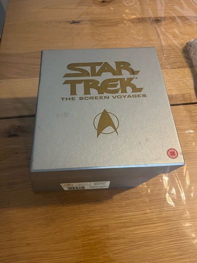 star trek the screen voyages VHS boxed Set 6 tapes 1991