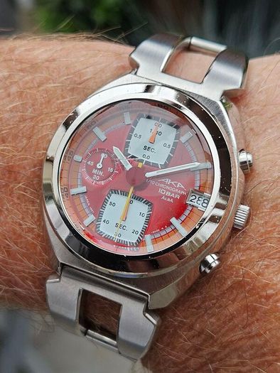 Watch Seiko Aka Chronograph.