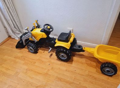 smoby tractor and trailer