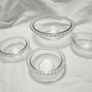 Vintage Glass Dish and Bowls Image 2