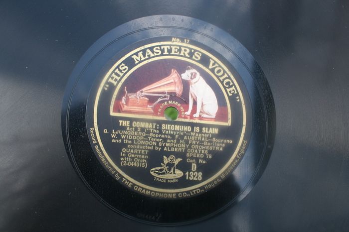 Antique Gramophone records