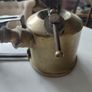Antique French brass metal burner blow lamp Image 4