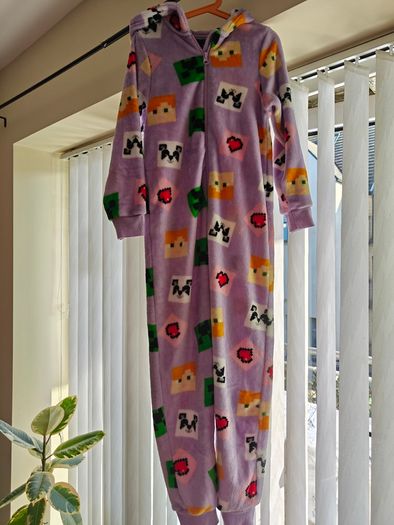 Minecraft Onesie For Girls Size 7-8