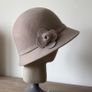 Cloche felt hat Image 2