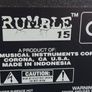 Fender Rumble 15 Bass Amplifier, excellent condition Image 10