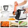 5 in 1 Salad Maker, 250W, Steel Rotary Blades and One-Touch Control, Electric Salad Maker Shredder for Cheeses, Fruit, Veggies Image 4