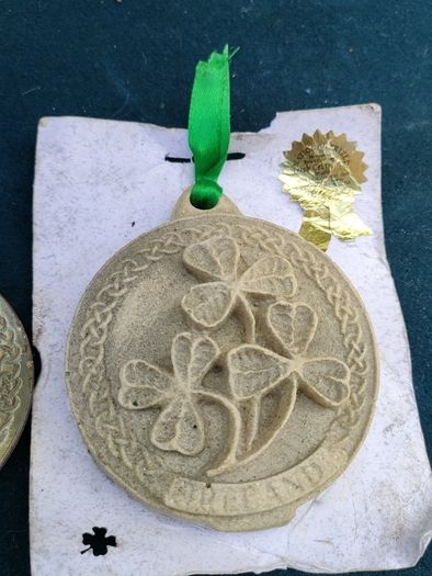 Irish Celtic art studio wall plaques