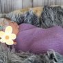baby swaddle and fur for photography Image 7