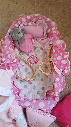 Cupcake Interactive Doll & Basket (with clothes)