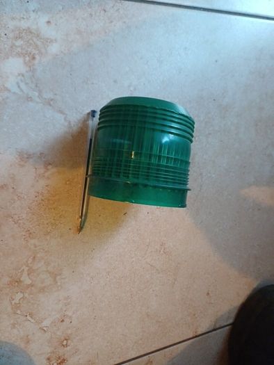 Green beacon cover