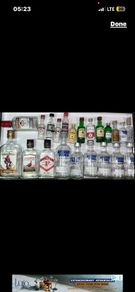 Hennessy Cognac Gin vodka whiskey empty mini Bottle Hennessy Cognac absolut vodka belveder gin Bombay whiskey Jack Daniels belveder paddy powers Jameson bacardi jagermeister Empty Bottles