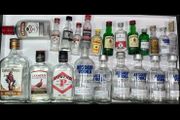 Hennessy Cognac Gin vodka whiskey empty mini Bottle Hennessy Cognac absolut vodka belveder gin Bombay whiskey Jack Daniels belveder paddy powers Jameson bacardi jagermeister Empty Bottles