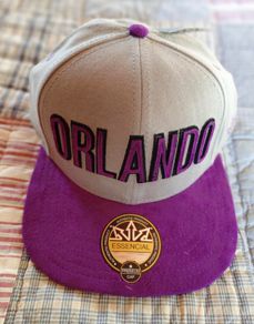 Orlando Baseball Cap With Flat Brim (brand New)