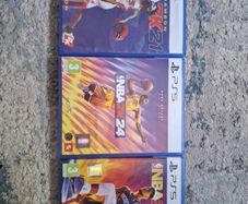 Nba 2k21 and nba 2k23 and nba 2k24 ps5