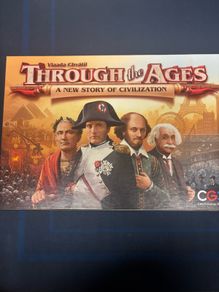 Through the Ages A New Story of Civilisation Boardgame