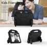 For Amazon Fire HD 8 2024 12th Gen Kids Case Shockproof Cover With Stand - Black Image 6