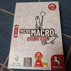 MicroMacro Crime City Boardgame