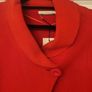 brand new beautiful red cropped wool jacket Image 2