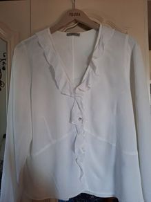 Marks & Spencer White Blouse UK 16 , Perfect Condition