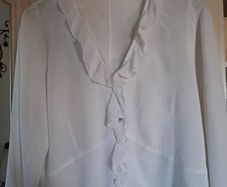 Marks & Spencer White Blouse UK 16 , Perfect Condition