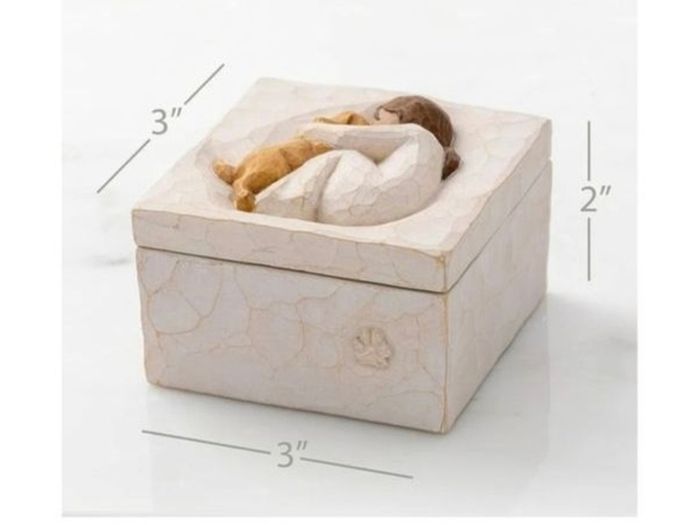 Willow Tree Trinket Box " Truly A Friend "