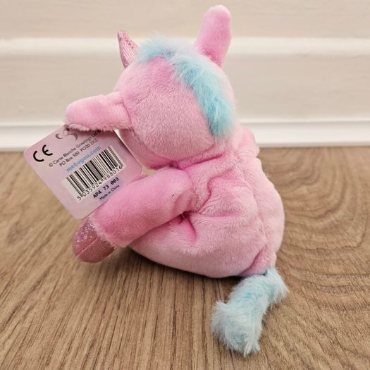 Plush soft baby toy Blue Nose Friends pink new
