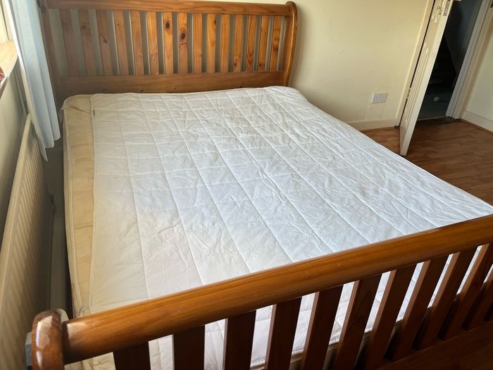 Free double bed - frame only