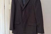 mens butter and Webb pinstripe suit jacket